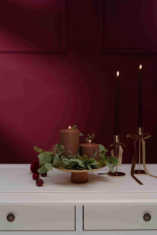 St. MORITZ CANDLE CENTERPIECE